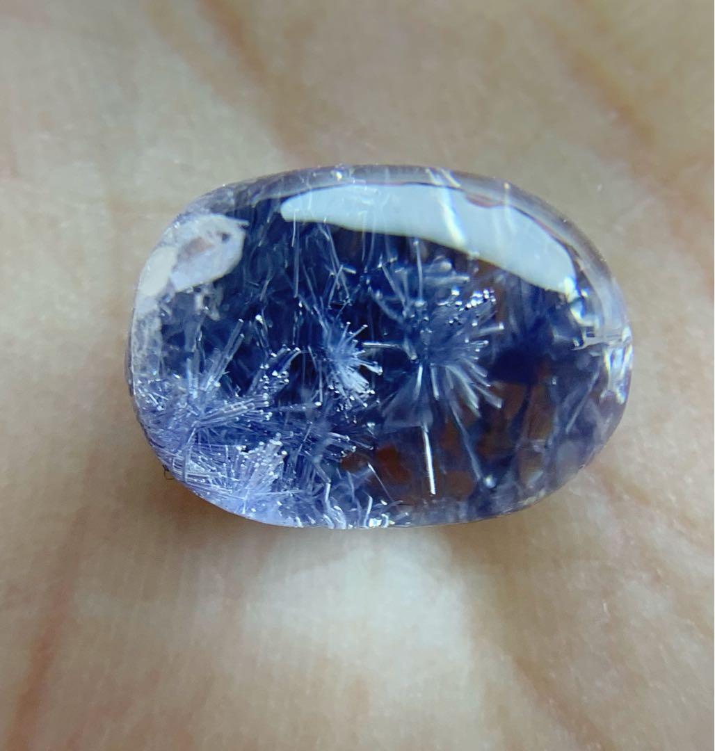 k*˚様 WO1254 高品質 デュモルチェライトインクォーツ ルース