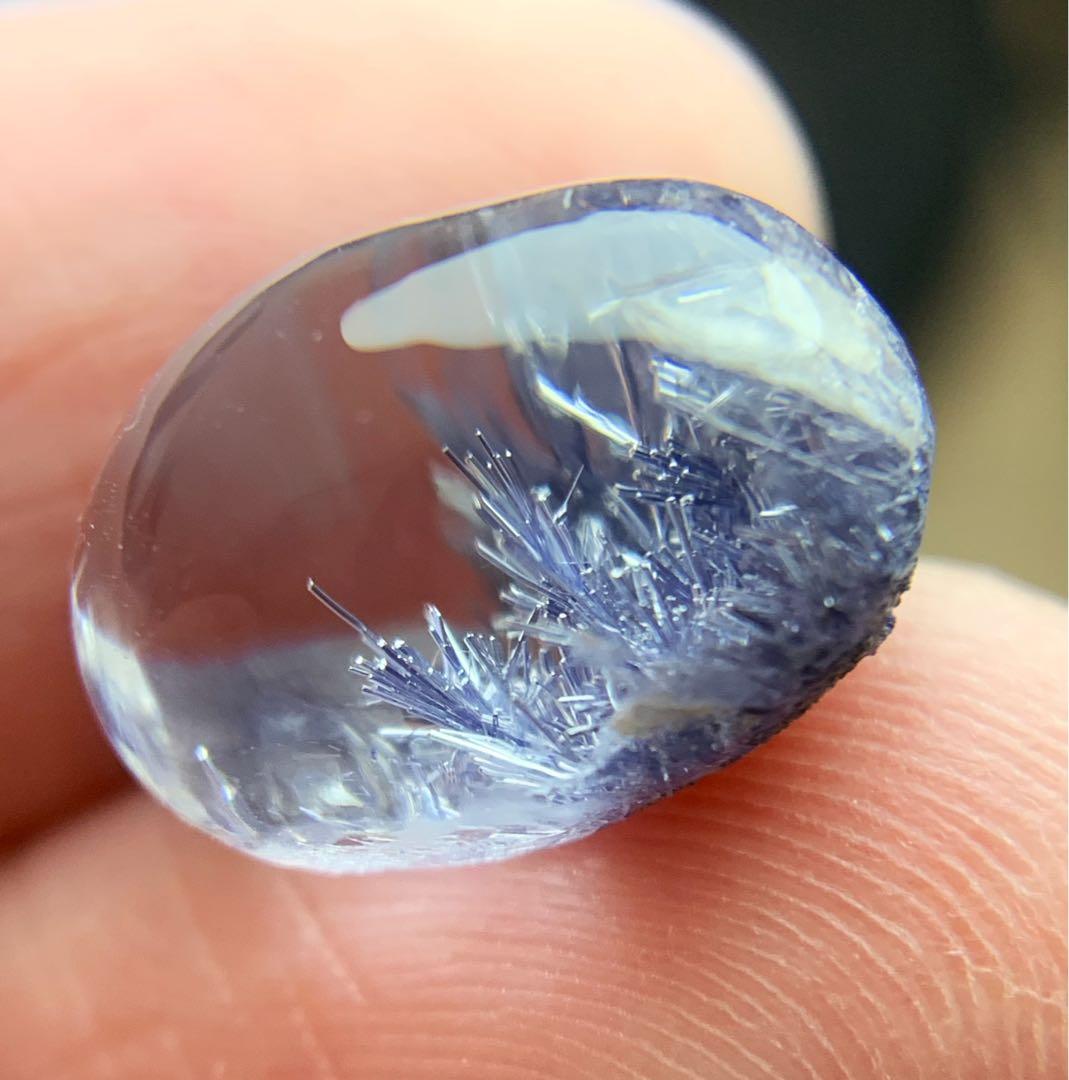 k*˚様 WO1254 高品質 デュモルチェライトインクォーツ ルース