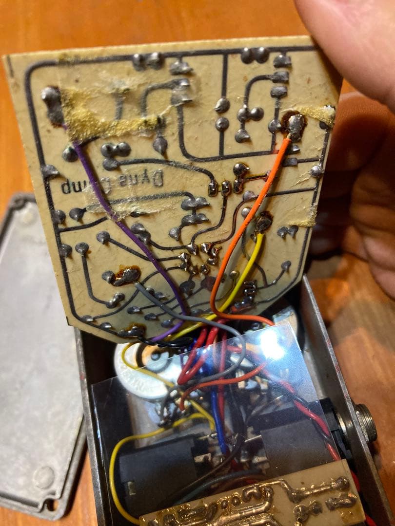 MXR Dyna Comp 1974年製 スクリプトロゴMOD