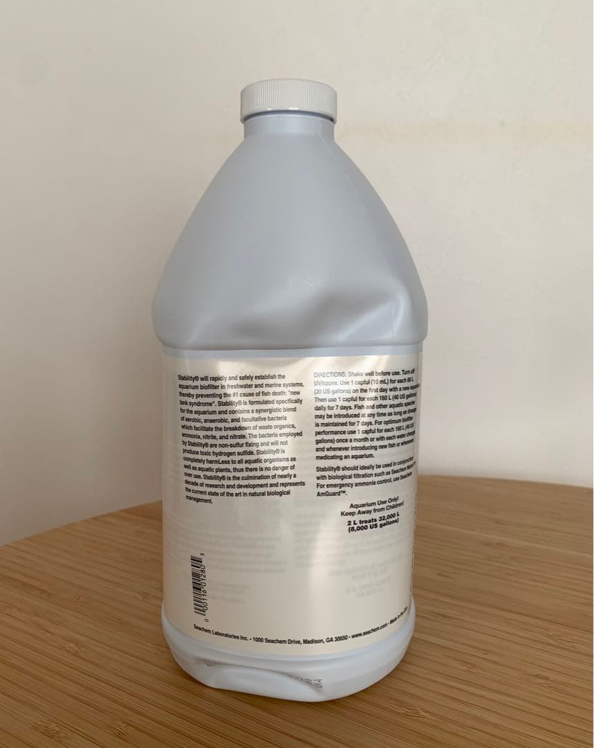 海水魚用品 Seachem Stability 2L