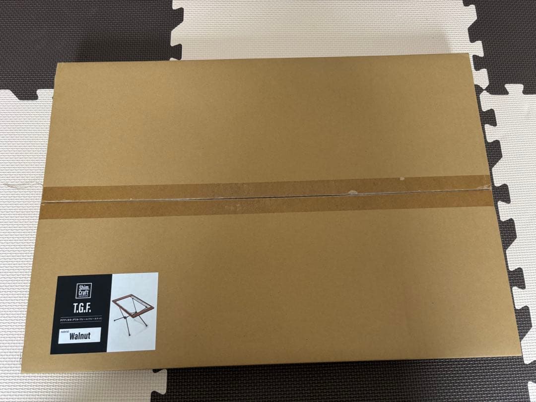 くにShim.Craft TGF ウォールナット/収納ケース／天板4枚/脚