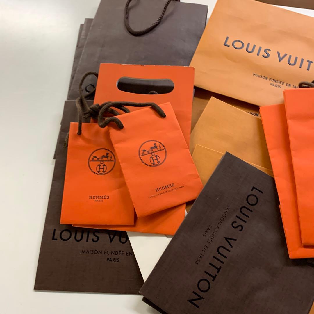 ルイヴィトン.エルメス紙袋40枚