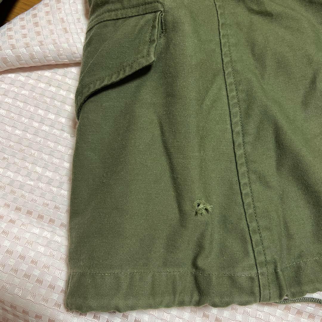 米軍 実物 M-65 ジャケット アルミジップ