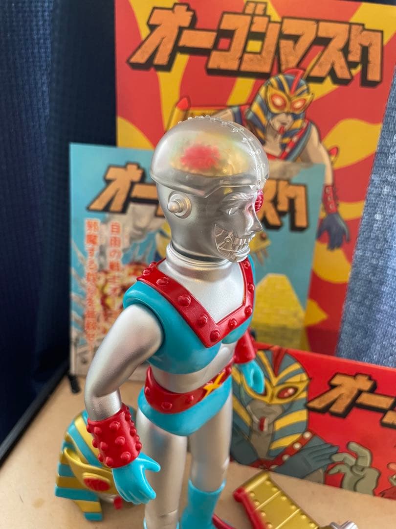 オーゴンマスク　1期　pachimontoys インディーズソフビ　パチ怪獣