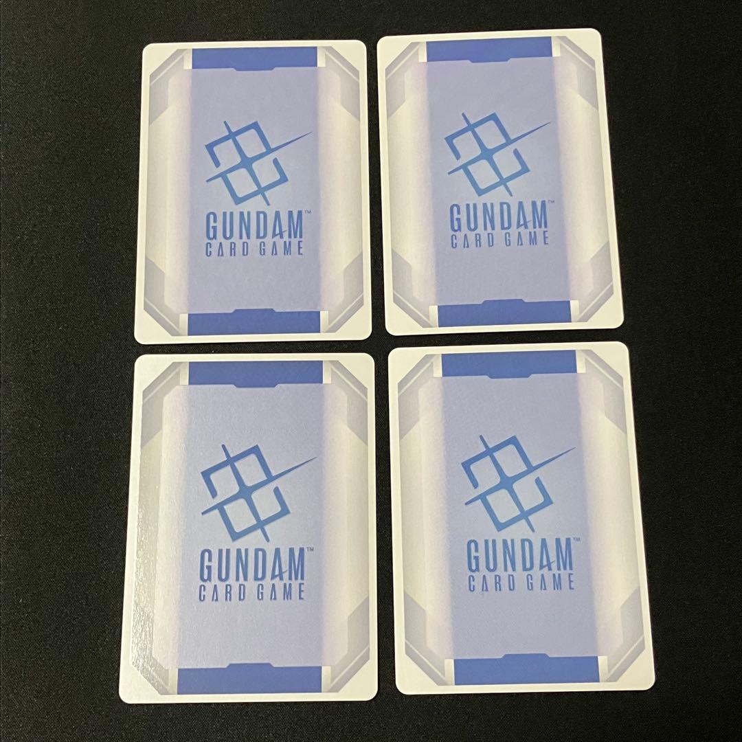 ガンダムカードゲーム ウイングガンダムゼロ LR＋ パラレル 4枚セット