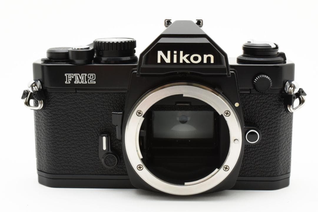 新品級 ニコン NEW FM2 ブラック フィルム　モルト新品交換済 B600