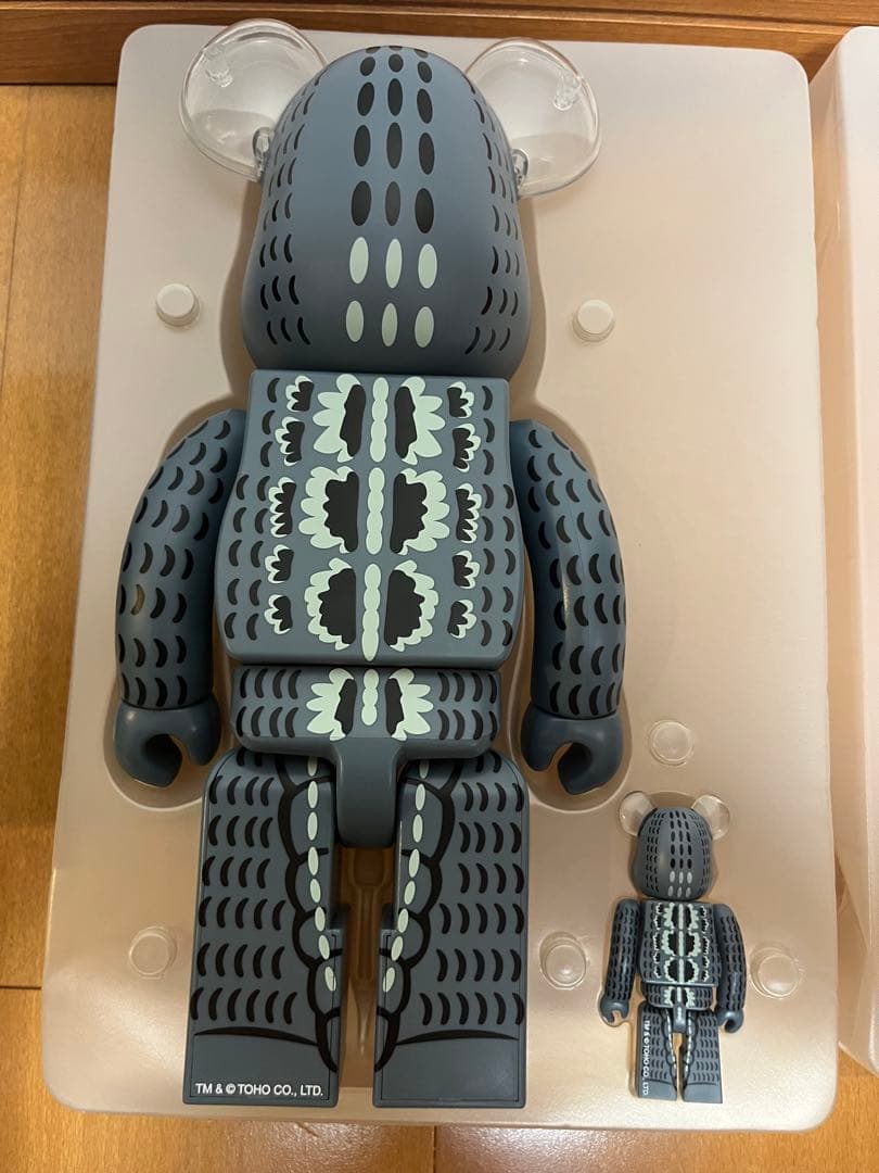 ゴジラ1964 ベアブリック　400%＆100%