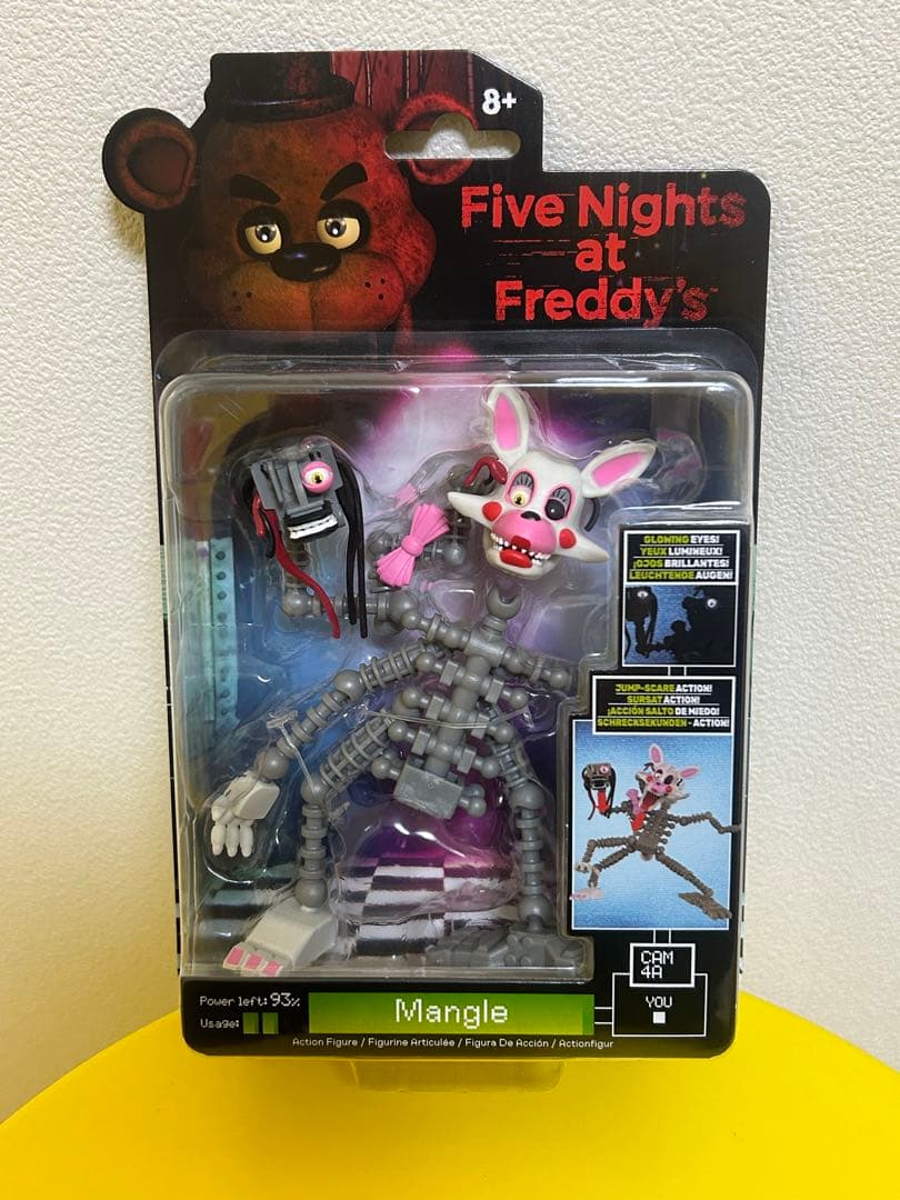 ファイブナイツアットフレディーズ　アクションフィギュア　fnaf マングル