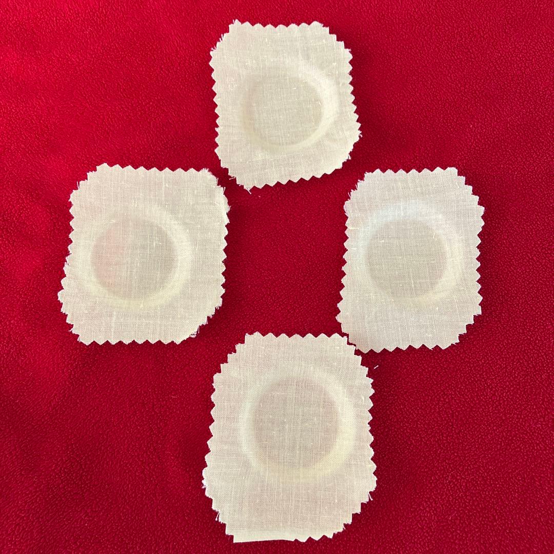 純銀　茶托　木瓜型　七宝透　5客セット　250g 隆昌　刻印　未使用　共箱