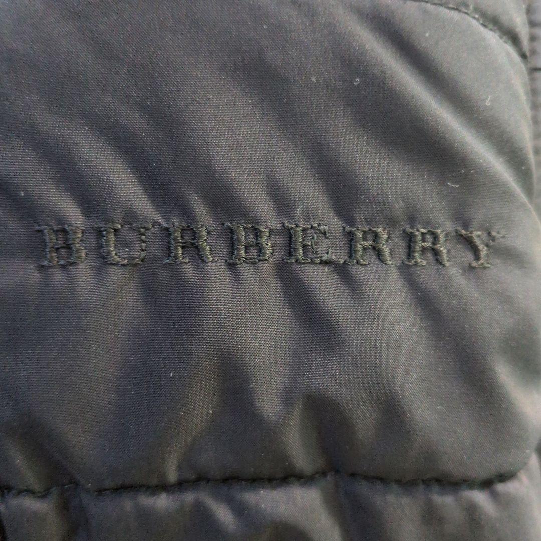 BURBERRY ブラックダウンコート フード付き　取り外し可能
