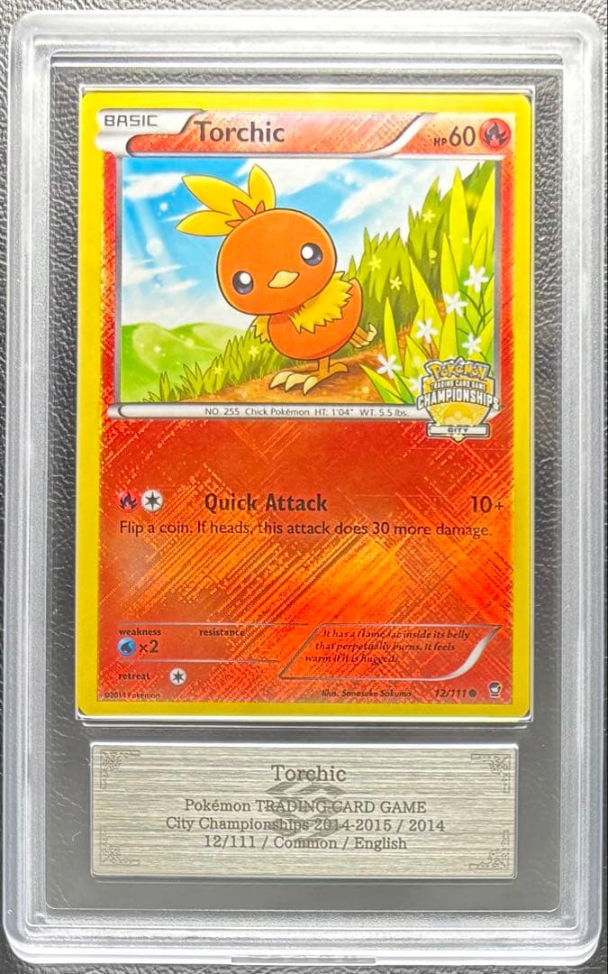 【ARS9】アチャモ 英語 12/111 シティプロモ 2014-2015