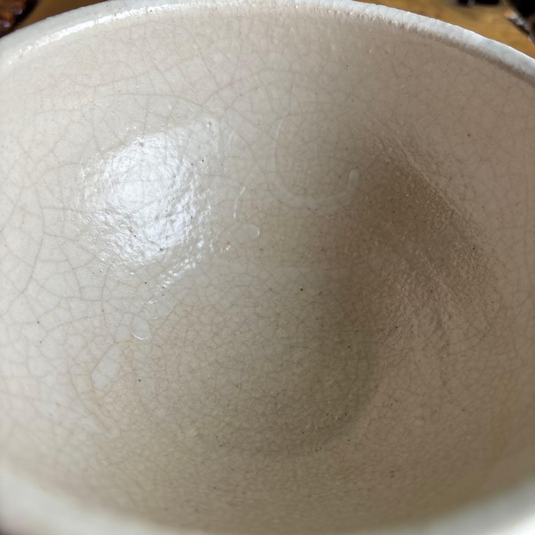 作家物 仕覆付き 抹茶碗 茶道具 共箱（421Fa）