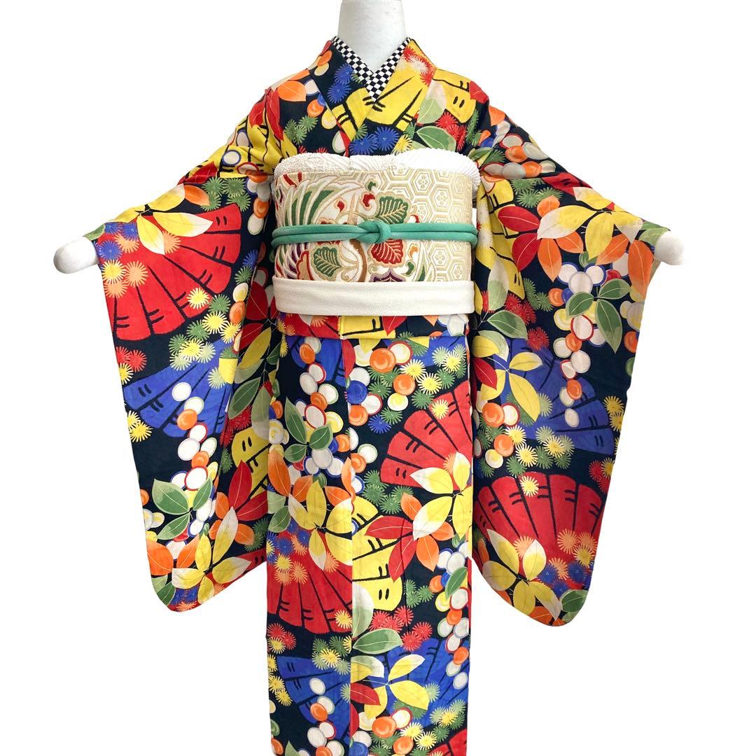 ★Ruuu★アンティーク　女の子　子供着物　七五三　NO5