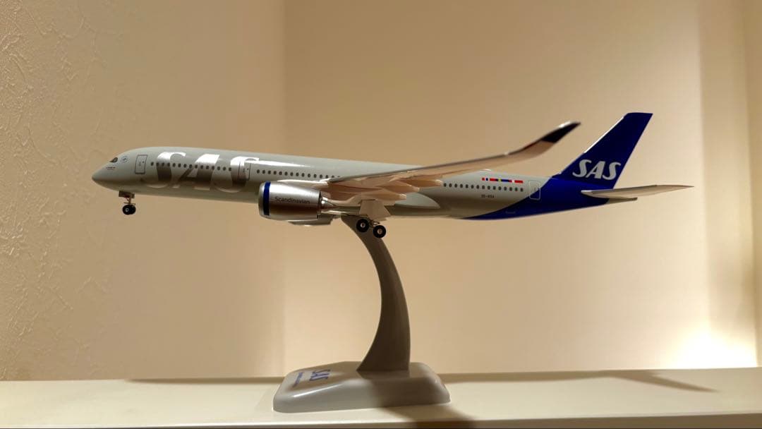 hogan A350 Scandinavian Airlines 飛行機模型美品