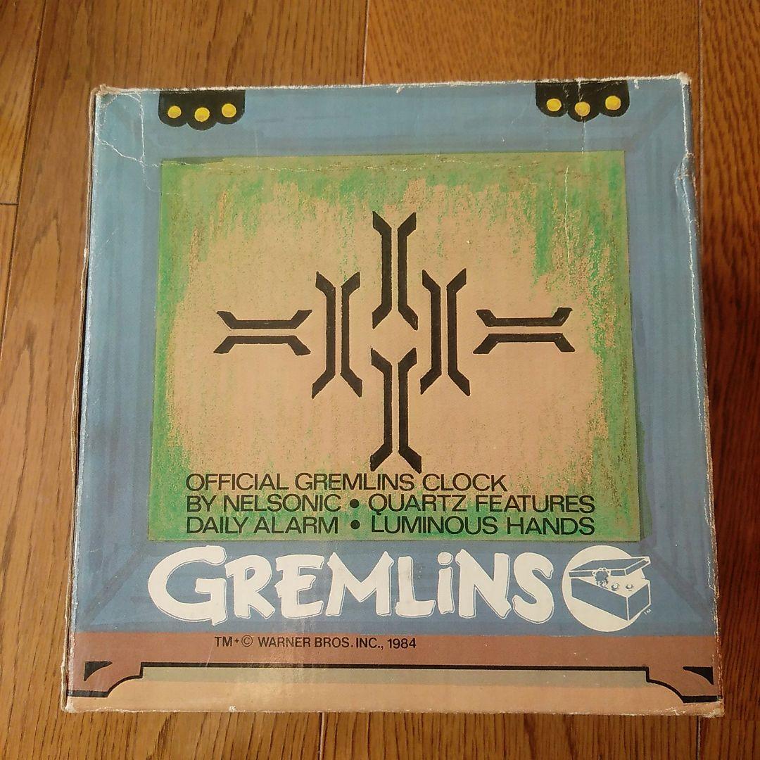 Мページ　80年代レア Gizmo Clock グレムリン 目覚まし時計