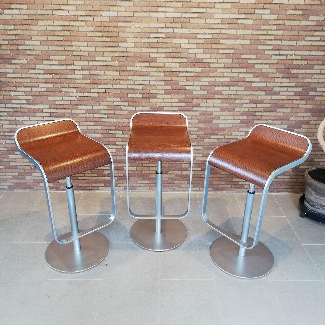 三分割のAΦ【3脚セット】lapalma LEM ハイスツール カウンターチェア