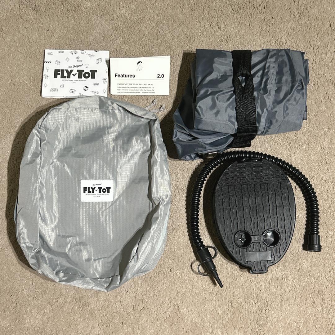 FLY TOT 2.0 フライトット フットポンプ式 キッズ フットレスト