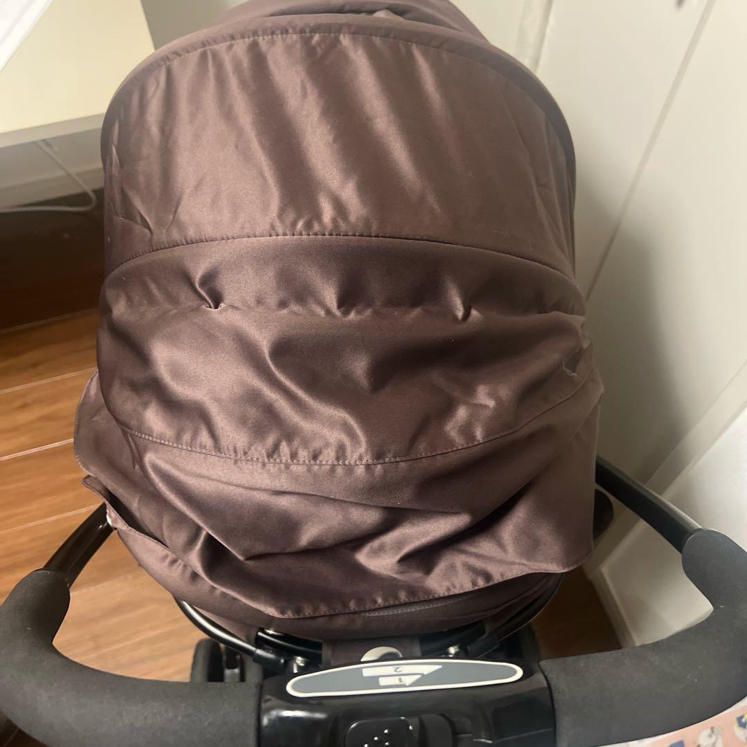 【ほぼ未使用】 コムペット ミリクラン ペットカート／ペットバギー マナブラウン