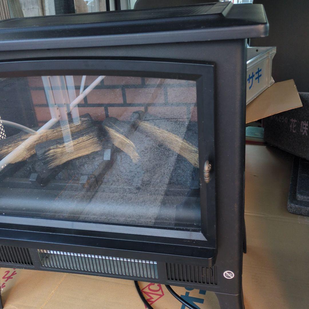 QVCジャパン 暖炉型　ファンヒーター　電気ストーブ CFI-5018-01