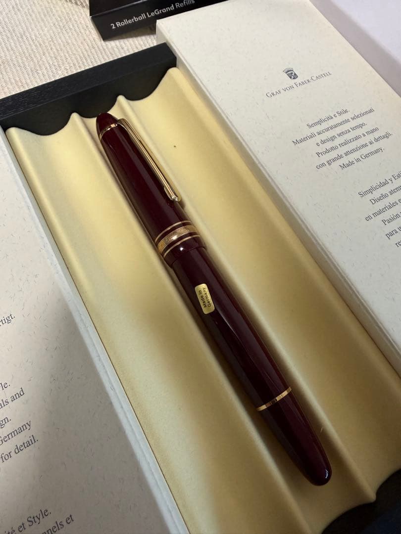 モンブラン万年筆146サイズの両用型、マーカーペンとサインペン