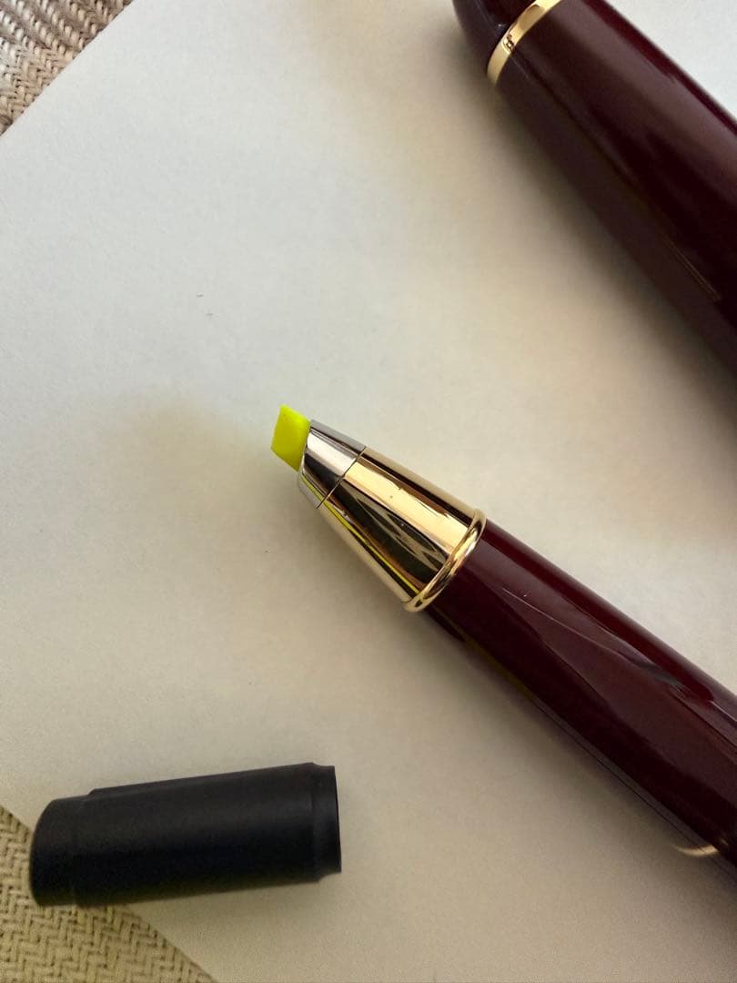 モンブラン万年筆146サイズの両用型、マーカーペンとサインペン