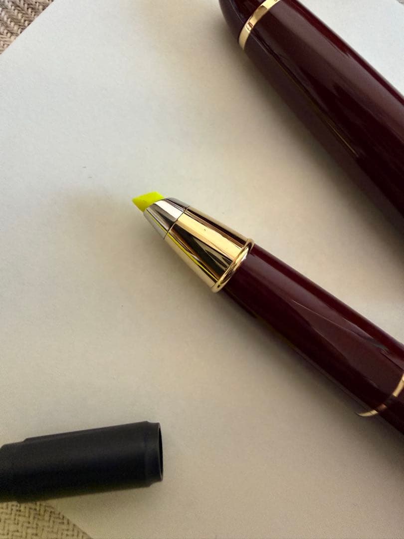 モンブラン万年筆146サイズの両用型、マーカーペンとサインペン