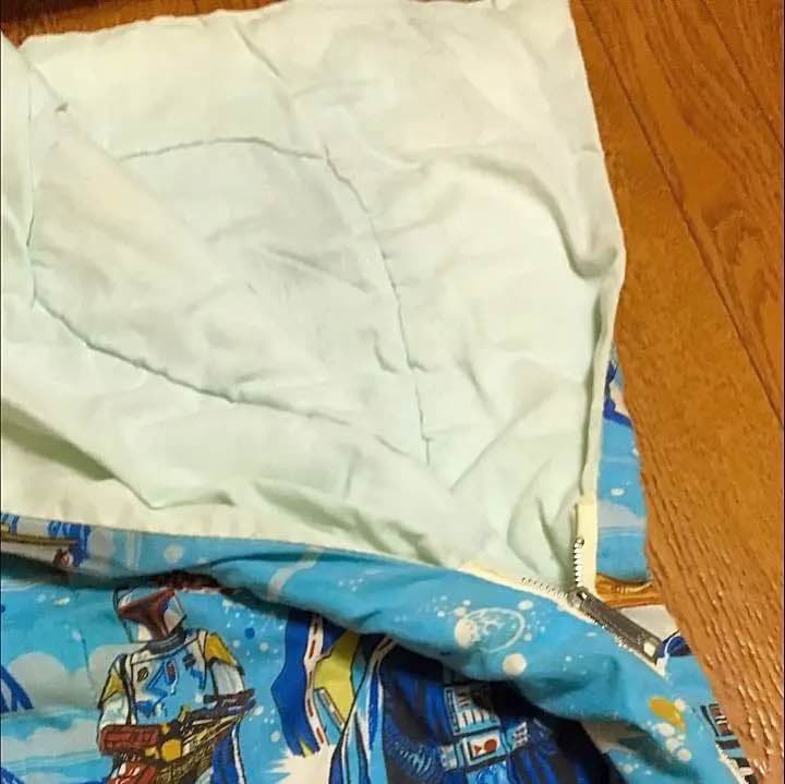 希少品70’sヴィンテージスターウォーズキルティング寝袋✰