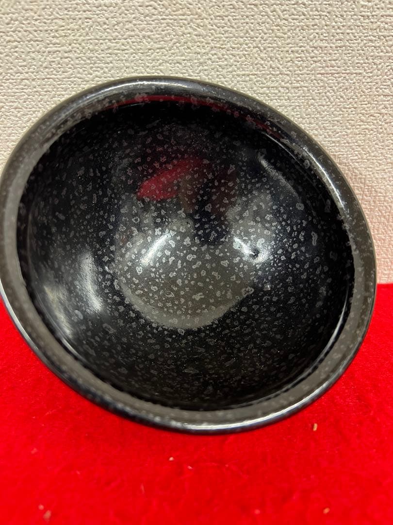 宋代黒釉天目茶碗 禾目 建盞 茶道具 BL2--7