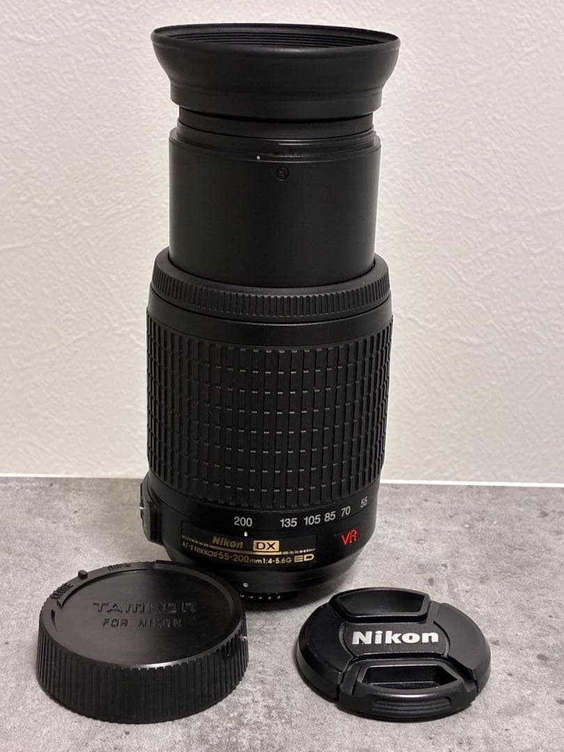 ⭐️美品⭐️ Nikon 55-200mm f/4-5.6G ED VR 望遠レンズ