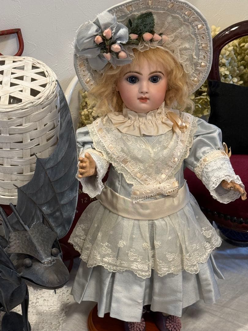 アンティーク　ジュモー　テートジュモー　7号　 ビスクドール