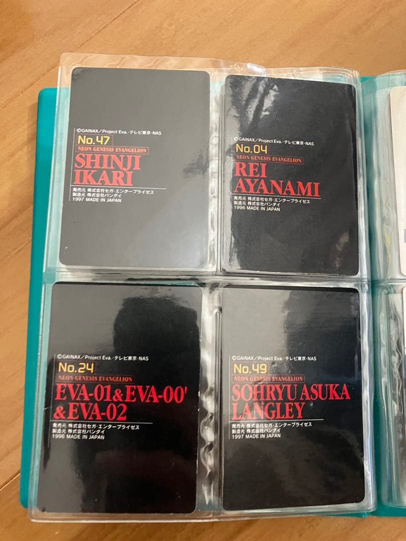 カードダス　ドラゴンボール　幽遊白書　エヴァンゲリオン　スラムダンク　カード