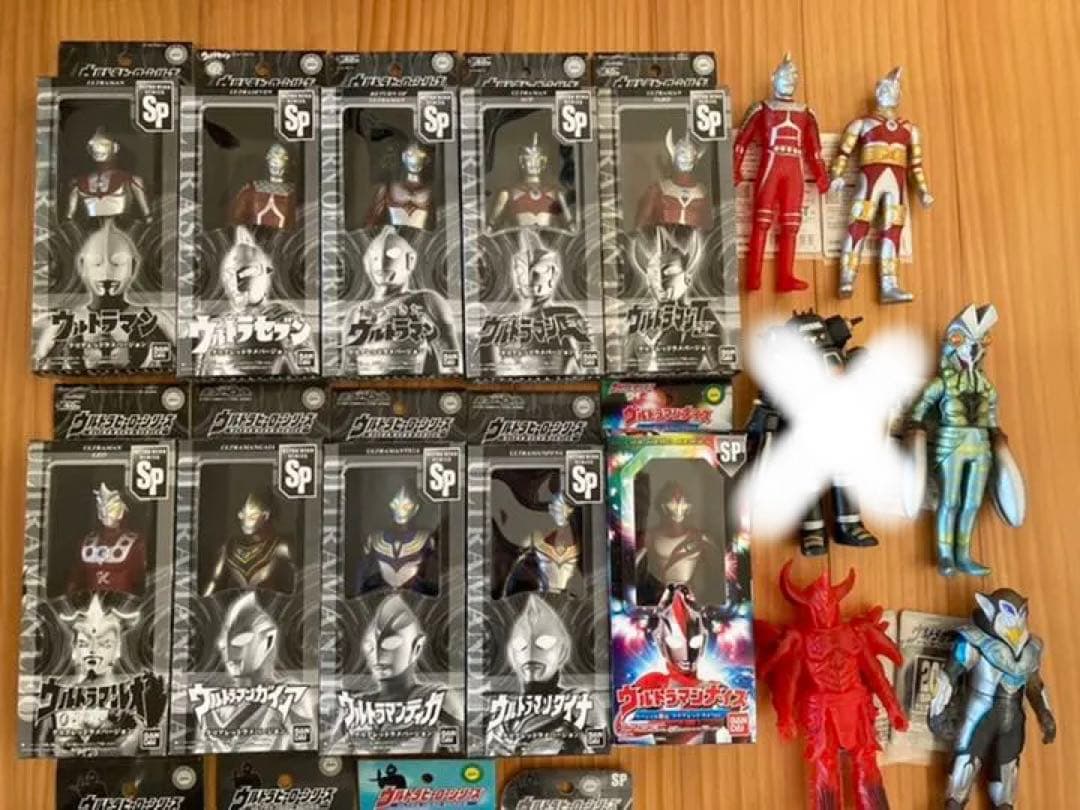 限定未使用［ウルトラマン］バンダイソフビ/27種27体セット