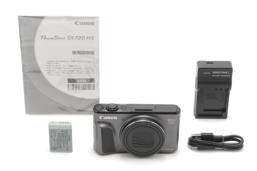 【良品】Canon PowerShot SX720 HS デジタルカメラ#213