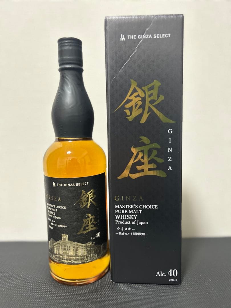 銀座 MASTER'S CHOICE PURE MALTWHISKY