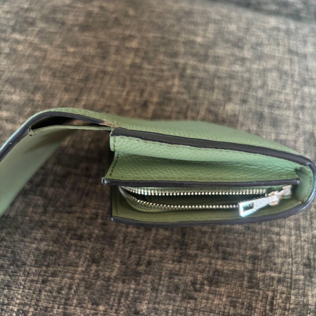 LOEWE アナグラム コンパクト フラップウォレット ローズマリー 財布