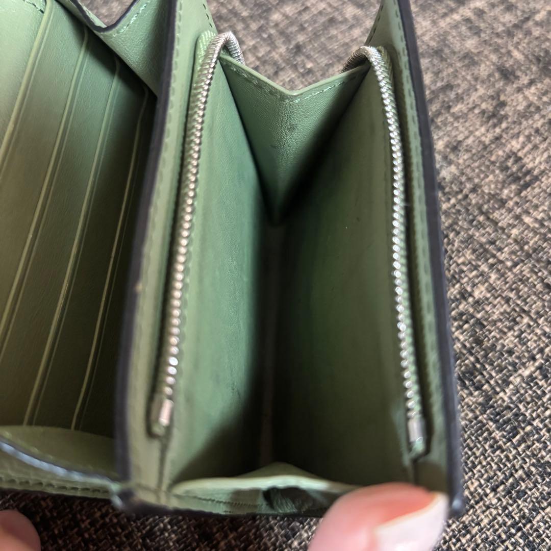 LOEWE アナグラム コンパクト フラップウォレット ローズマリー 財布