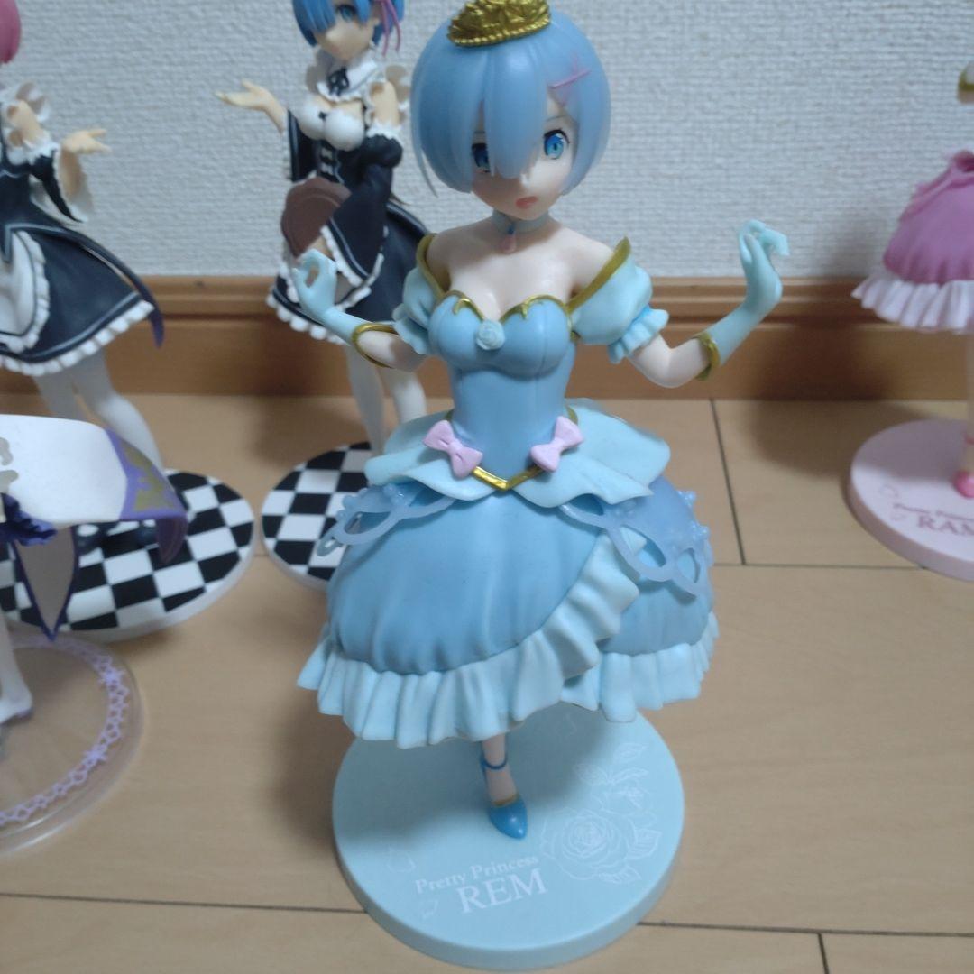 Re:ゼロから始める異世界生活B賞　エミリア　フィギュア　プライズレム　ラム