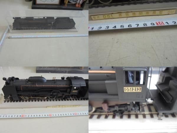 AKa6125　ビンテージ　Ｄ５１　蒸気機関車　模型　１／４２　金属製　鉄道模型
