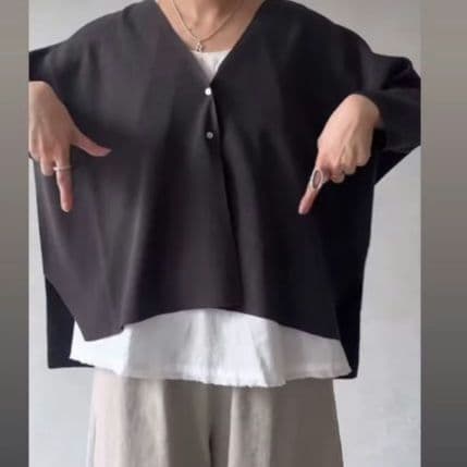 BEARDSLEY ビアズリー シャツタンク ホワイト 24SS 美品