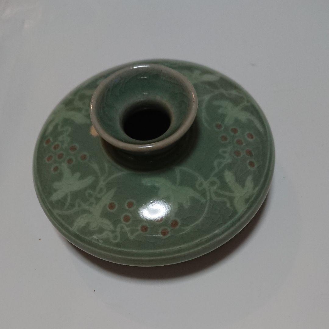 青磁水差し、韓国人間国宝作品