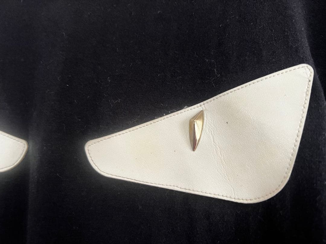 FENDI モンスターデザインTシャツ 黒　XXL