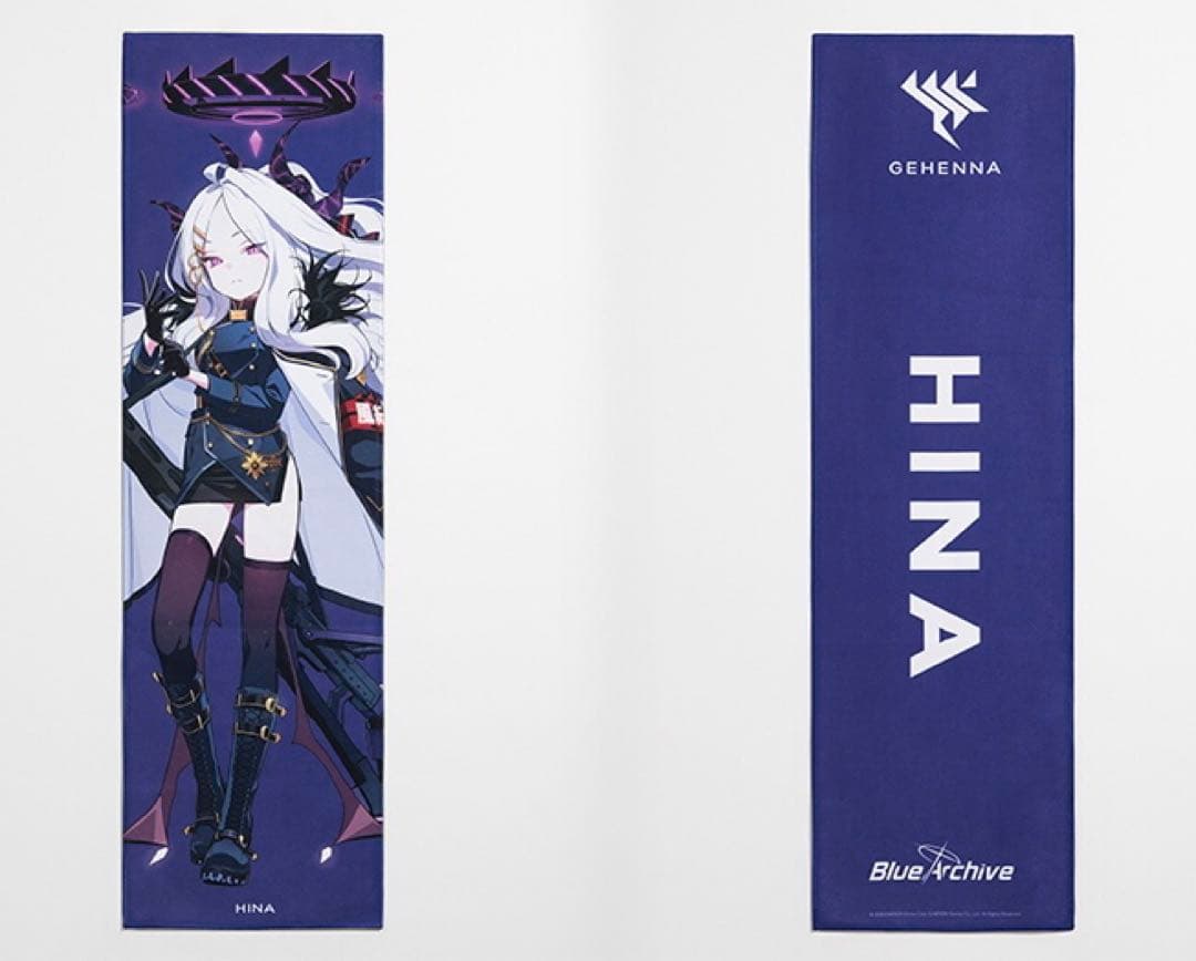 ブルーアーカイブ ブルアカ 韓国 ヒナ 応援タオル スローガン インテリア