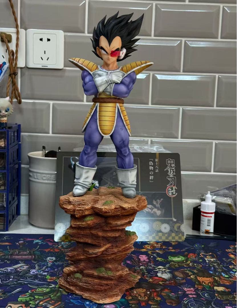 ドラゴンボール ベジータ ガレキ ガレージキット スタチュー X①①⑤