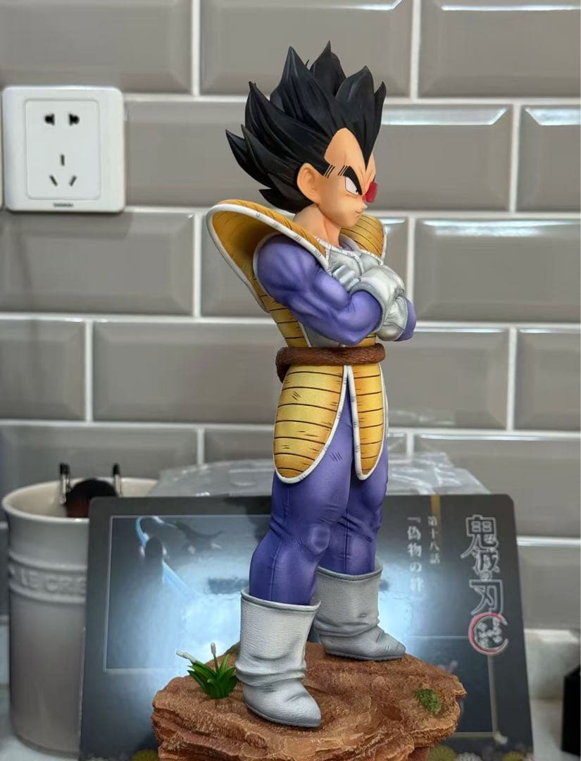 ドラゴンボール ベジータ ガレキ ガレージキット スタチュー X①①⑤