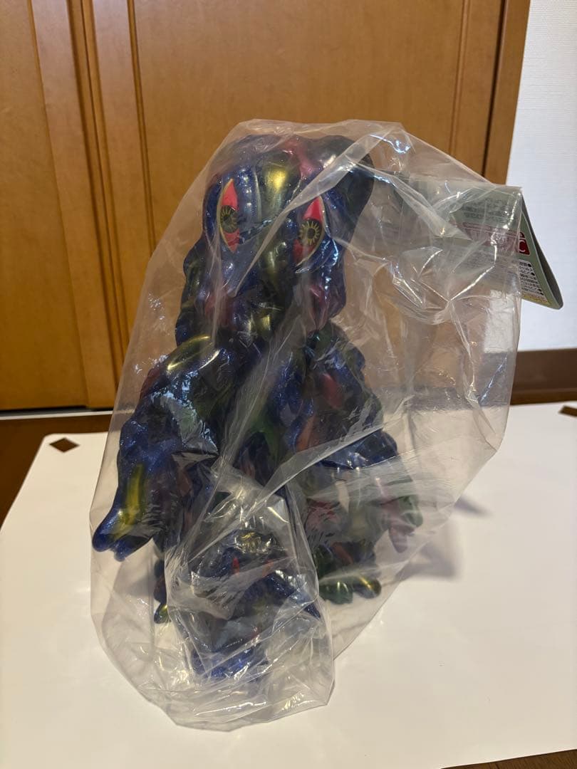 マーミット　ジャイアントヘドラ　クリアブルーラメ指人形ヘドラつき　Hedorah