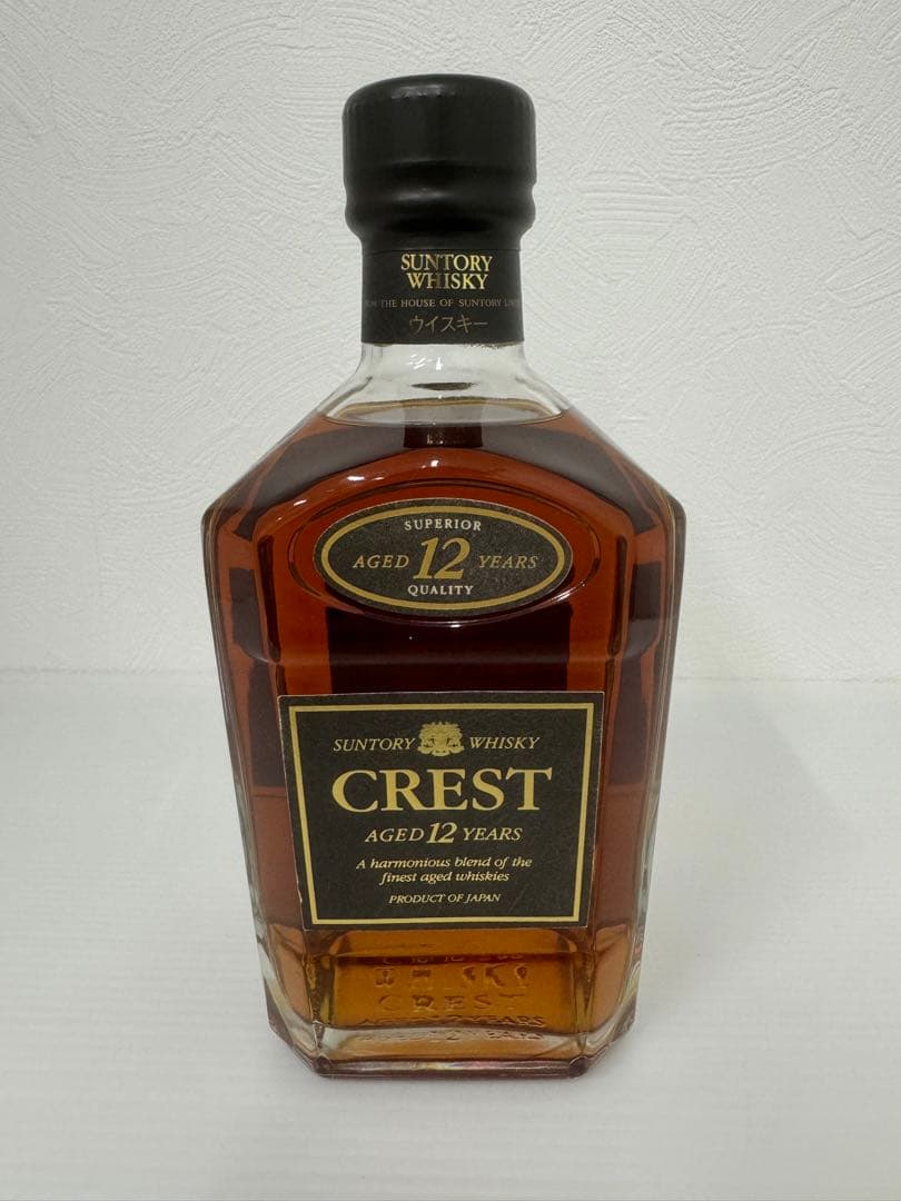 サントリー クレスト 12年 ウイスキー 750ml 未開封