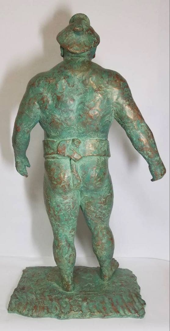 非売品◾️千代の富士銅像✨ブロンズ彫刻　相撲　横綱　九重部屋　親方　力士　希少