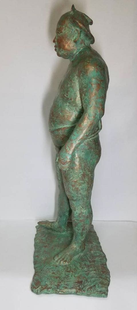 非売品◾️千代の富士銅像✨ブロンズ彫刻　相撲　横綱　九重部屋　親方　力士　希少