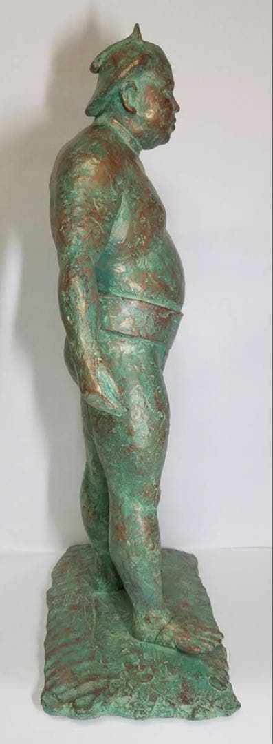 非売品◾️千代の富士銅像✨ブロンズ彫刻　相撲　横綱　九重部屋　親方　力士　希少