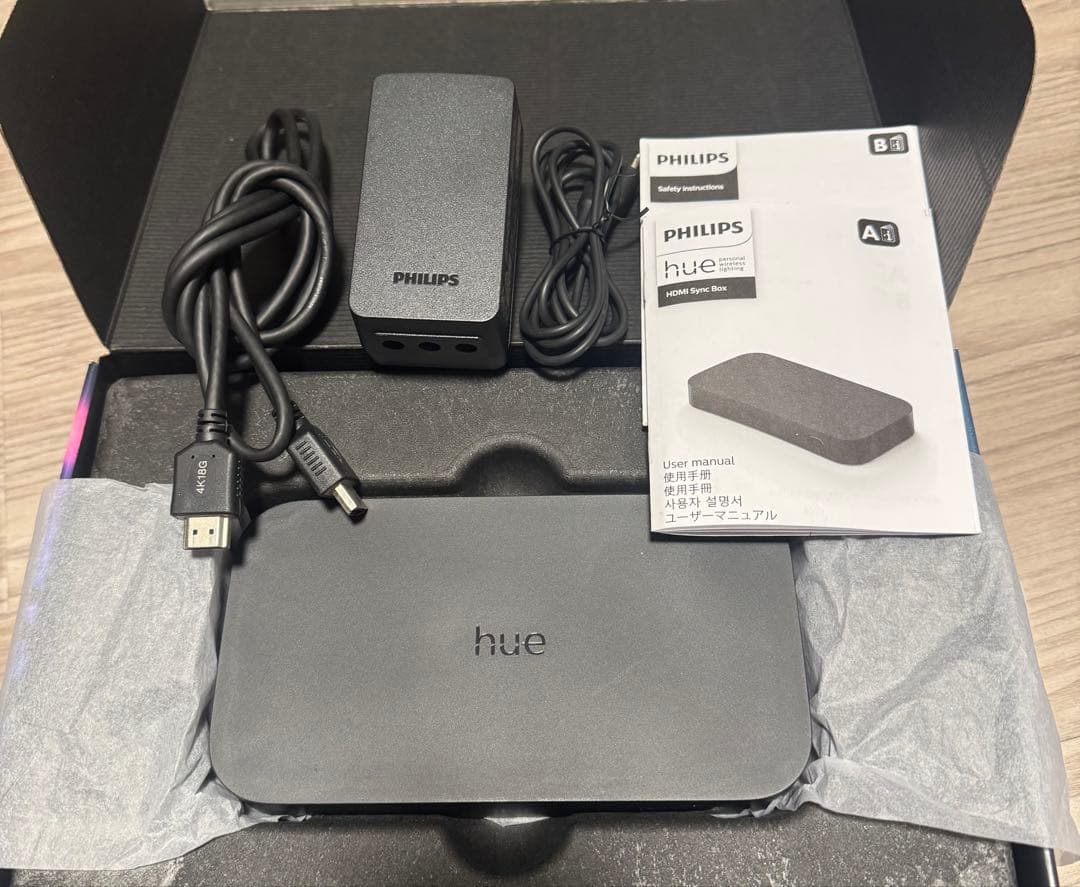 蛍光灯・電球 PHILIPS hue Sync box